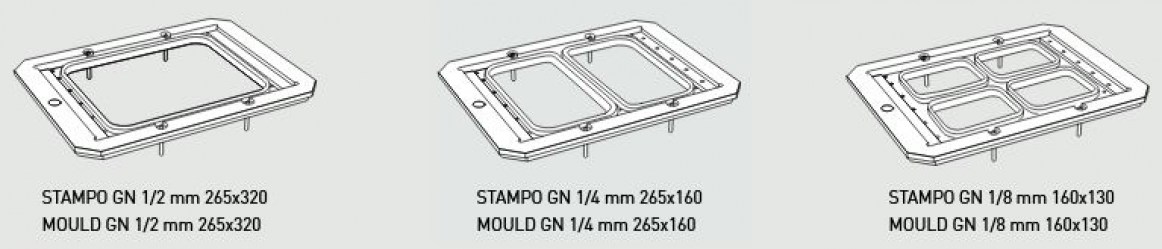 Termoselladora Vacio-Gas para cubetas VG 600